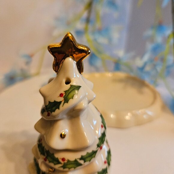 Lenox Happy Holly Days Snowman Salt and Pepper - Picture 9 of 15